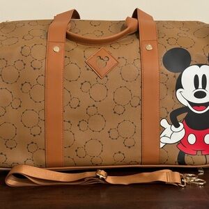Disney Mickey Mouse 20” Duffel Travel Overnight Weekender Bag